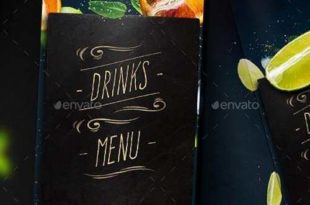mẫu menu đồ uống